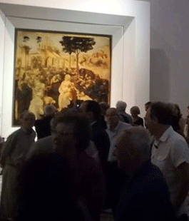 Leonardo: inaugurata agli Uffizi una sala con tre opere della giovinezza