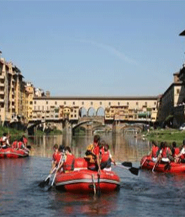 ''Storie di fatica e di rabbia'', itinerario di soft rafting sul fiume Arno