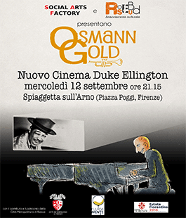 Estate Fiorentina: ''Nuovo Cinema Duke Ellington'' alla Spiaggetta sull'Arno