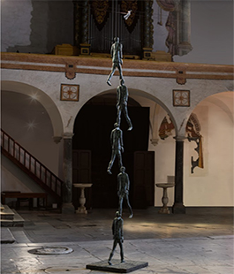 La Colonna Bisbetica di Roberto Barni in mostra al Relais Santa Croce