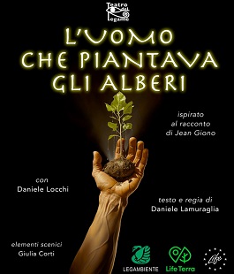 "L'uomo che piantava gli alberi", Daniele Locchi in scena al Laboratorio Puccini di Firenze