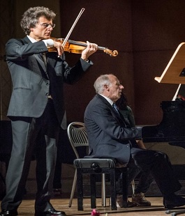 Bruno Canino e Paolo Ardinghi in concerto al Conservatorio Cherubini di Firenze