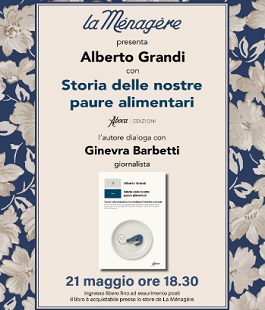 "Storia delle nostre paure alimentari", Alberto Grandi alla libreria La Ménagère di Firenze