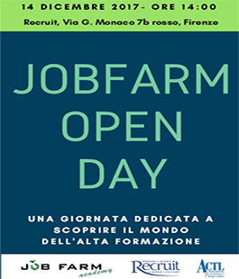 Open Day sull'alta formazione organizzato da Recruit Srl Firenze