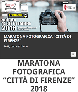 Maratona Fotografica ''Città di Firenze'' con partenza da piazza Indipendenza