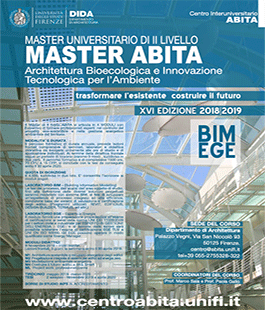 Master di II livello in Architettura BioEco e Innovazione Tecnologica per l'Ambiente A.B.I.T.A.