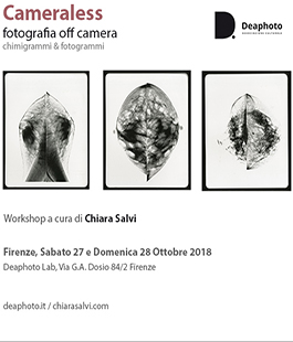 Workshop "Cameraless" al Deaphoto Lab