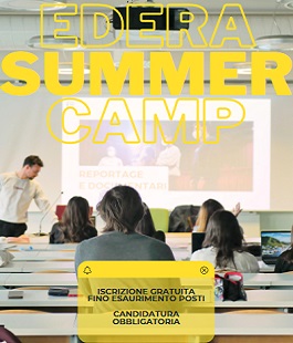 "Edera Summer Camp", il laboratorio gratuito per giovani sulla comunicazione al PARC di Firenze