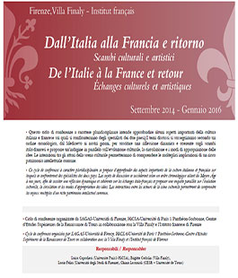 Conferenza: ''Dalla Firenze laurenziana a Fontainebleau'' a Villa Finaly a Firenze