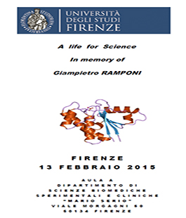 ''A life for Science - In memory of Giampietro Ramponi''
