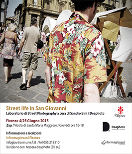 ''Street Life in San Giovanni'', laboratorio di Street Photography all'Informagiovani Firenze