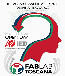 FabLab Toscana: open day all'Istituto Europeo di Design di Firenze