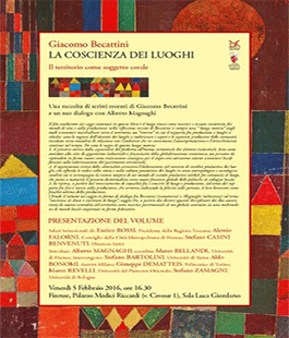 Presentazione del libro ''La coscienza dei luoghi'' a Palazzo Medici Riccardi