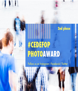 #CedefopPhotoAward: concorso fotografico ''Youth in education and training''