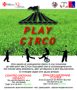 Play Circo: laboratorio al Centro Giovani Nidiaci e allo Spazio C.u.r.e.
