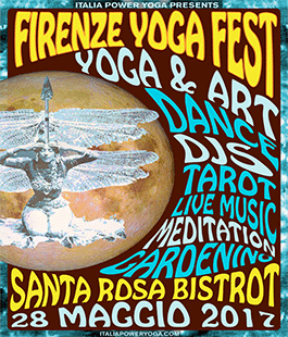 2a edizione del ''Firenze Yoga Fest 2017'' al Santa Rosa Bistrot di Firenze