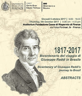 Ricerca scientifica: convegno sul bicentenario del viaggio di Giuseppe Raddi in Brasile