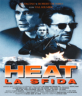 ''Heat - La Sfida'' di Micheal Mann alla Cineteca de Le Murate a Firenze