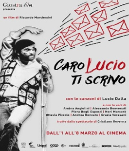 Caro Lucio ti scrivo, il documentario dedicato al cantautore bolognese al Cinema Spazio Uno
