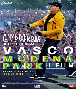 ''Vasco Modena Park'': la versione cinematografica dello storico concerto in anteprima