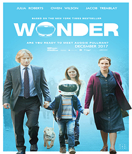 Capodanno Firenze 2018: ''Wonder'', il film di Stephen Chbosky al Cinema Odeon