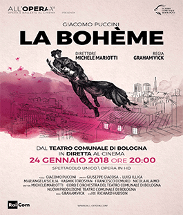 ''La Bohème'' in diretta dal Teatro Comunale di Bologna al Cinema Adriano di Firenze