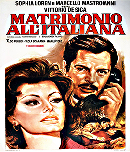''Matrimonio all'italiana'' di Vittorio De Sica alla Cineteca del Caffè Letterario