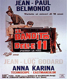 ''Il bandito delle undici'' di Jean-Luc Godard alla Cineteca de Le Murate di Firenze