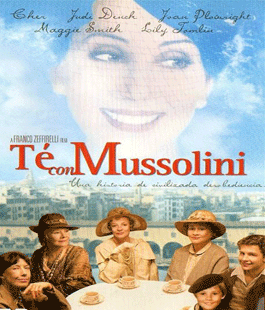 Firenze nella letteratura e nel cinema: ''Un tè con Mussolini'' al centro lettura di Brozzi