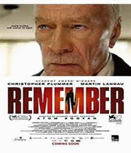 ''Remember'' di Atom Egoyan al Cinema Spazio Uno di Firenze