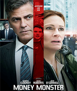''Money Monster'': George Clooney e Julia Roberts in versione originale al Cinema Odeon