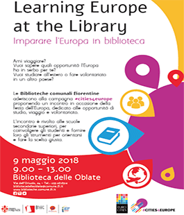 Learning Europe at the Library: incontro sulle opportunità europee alle Oblate