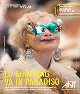 ''Lo shopping va in Paradiso'', nuova campagna per lasciti testamentari alla Fondazione ANT