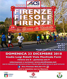 39a edizione della corsa non competitiva "Firenze-Fiesole-Firenze"