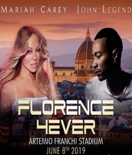 Mariah Carey e John Legend protagonisti di "Florence4Ever" allo Stadio Artemio Franchi
