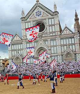 La partita dell'Assedio in piazza Santa Croce