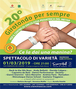 20a edizione del "Girotondo per Sempre" al TuscanyHall di Firenze