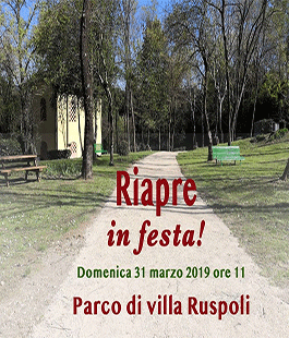 Riapre con una festa il Parco di Villa Ruspoli nel Quartiere 5, rigenerato grazie ai cittadini