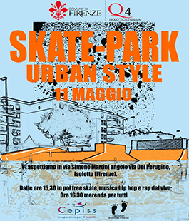 Street Art: inaugurazione dei nuovi murales allo Skate Park dell'Isolotto