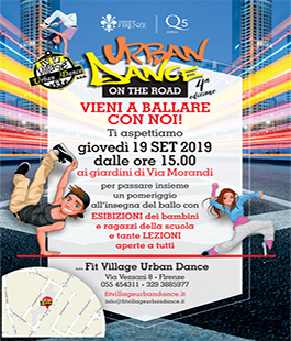 Hip Hop: "Urban Dance on the road" al Quartiere 5 di Firenze