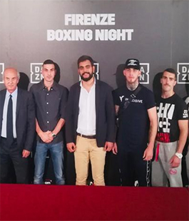 Firenze Boxing Night: Fiordigiglio, Boschiero e Morello sul ring del Tuscany Hall
