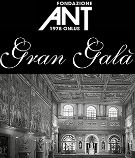 Gran Galà della Fondazione ANT nel Salone dei Cinquecento in Palazzo Vecchio