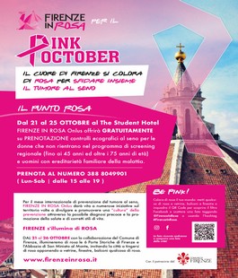 "Pink October": controlli ecografici al seno gratuiti al The Student Hotel