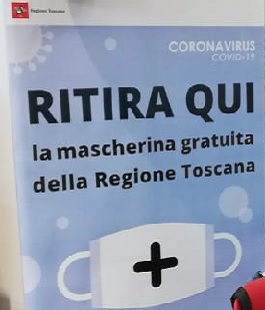 Coronavirus Toscana, distribuzione gratuita di 1,5 milioni di mascherine al giorno