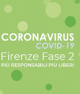 Fase 2: questionario di indagine del Comune di Firenze sul Coronavirus