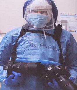 Coronavirus: "Indispensabili infermieri", le foto di Massimo Sestini a Santa Maria Nuova