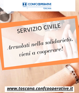 Servizio Civile Universale: 5 progetti di Confcooperative Toscana per 78 giovani volontari 