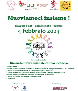 Le piccole "Olimpiadi" della Lilt Firenze per la giornata mondiale contro il cancro