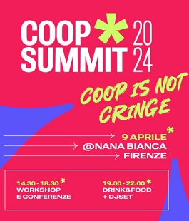 "Coop Summit '24", incontro su cooperative e imprenditoria giovanile a Firenze