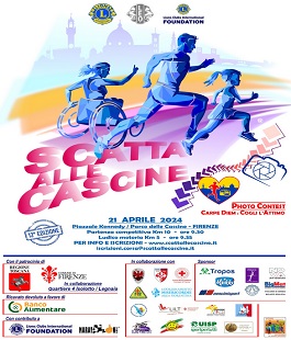 "Scatta alle Cascine", XII edizione della corsa nel parco di Firenze tra sport e solidarietà